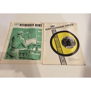 Dupont Refinisher News Vintage Magazines 1958 Jan And Feb No. 122 123